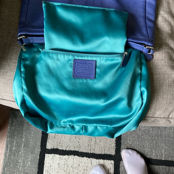 Coach Park Hobo vibrant French blue - Picture 5 of 8